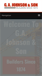 Mobile Screenshot of gajohnson.com